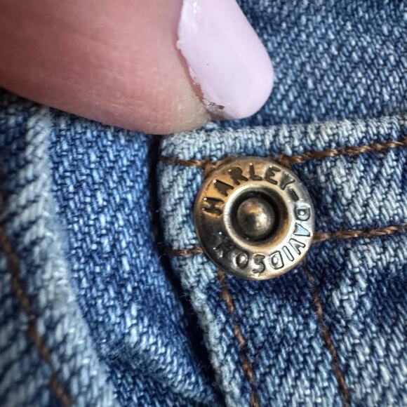 Genuine Harley-Davidson Mens Classic Boot Cut Relaxed Denim Jeans 99020N 36 x 30 - Picture 10 of 16